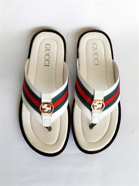 gucci men's sandals slippers|designer gucci slippers for men.